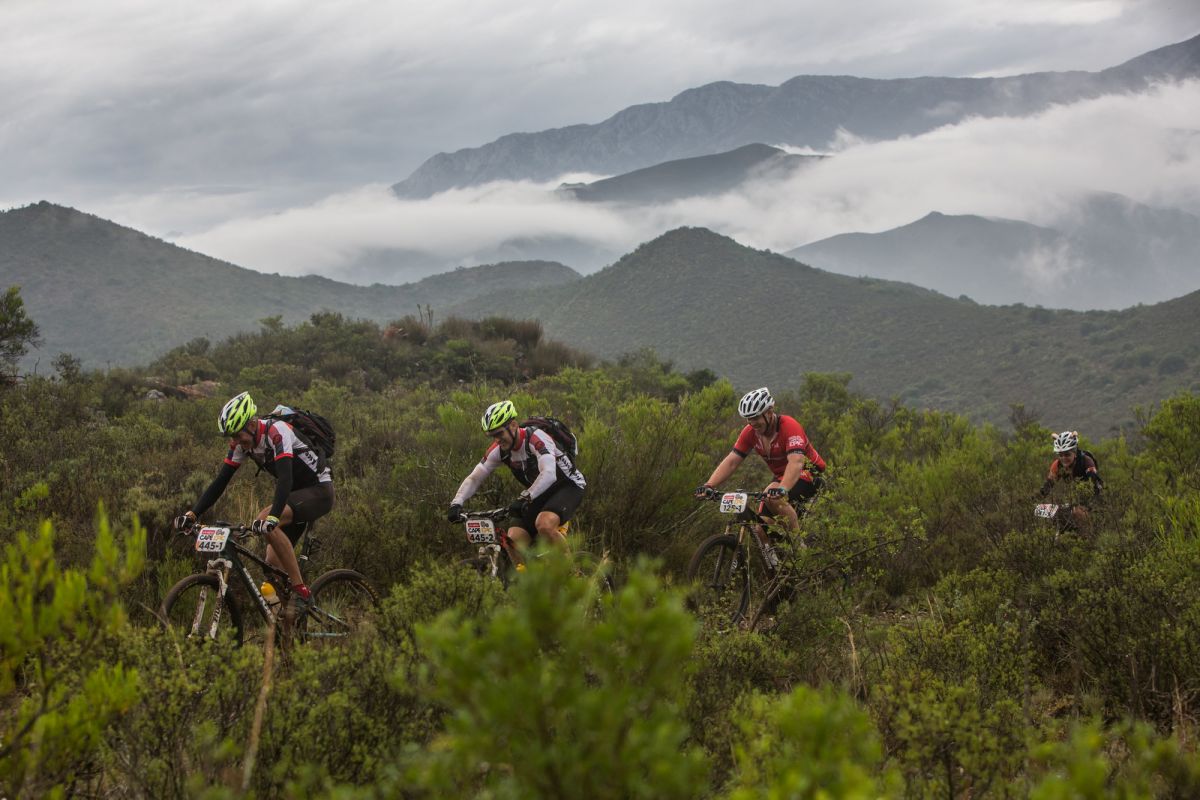 Mountain shot of stage 2 absa cape epic
