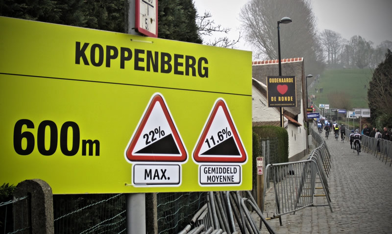 The Koppenberg Climb