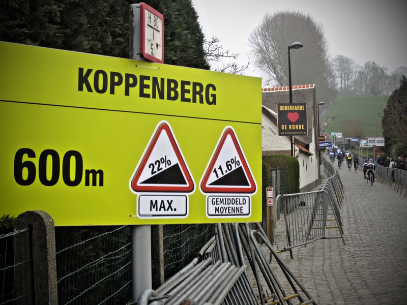 The Koppenberg Climb