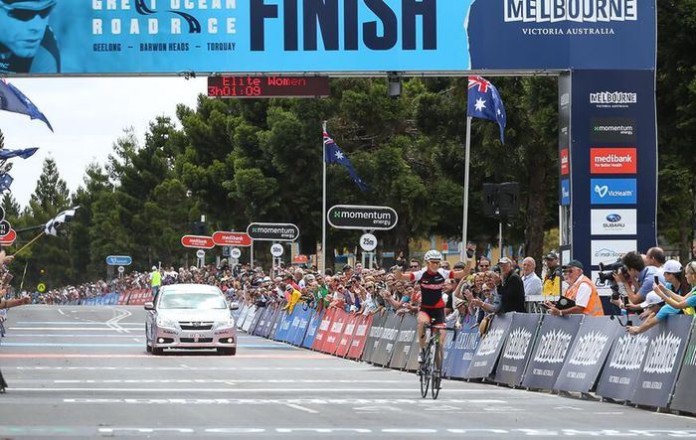 Rachel Neylan winner Womens Cadel Evans Road Race