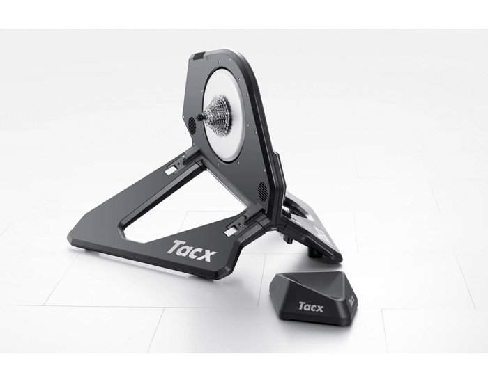 The Tacx NEO Smart features a sturdy folding frame
