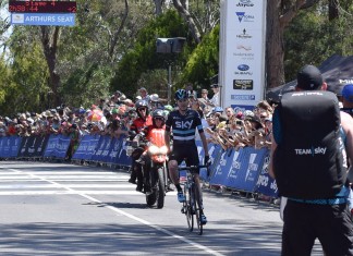 Chris Froome winning the 2016 Jayco Herald Sun Tour