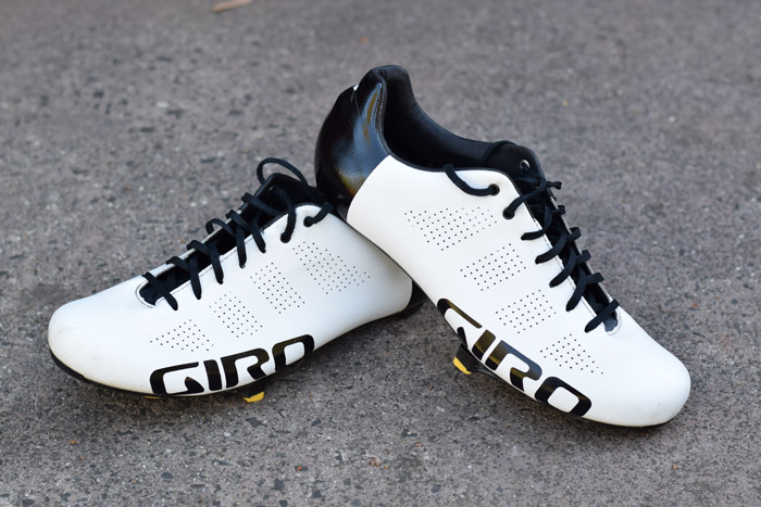 Giro Empire ACC road shoes after 15,000km