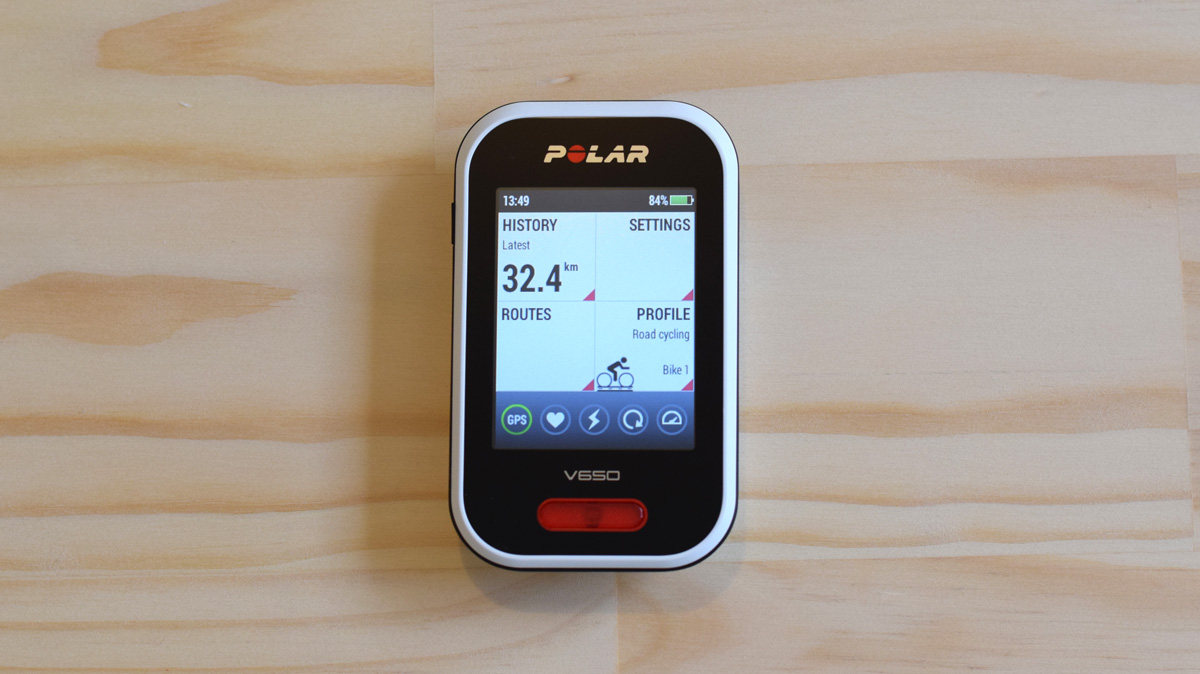 modelo álbum lanza Polar V650 GPS cycling computer review - The Bike Lane