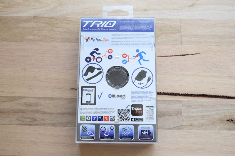 Tigra Sport Trio 3-in-One heart rate sensor